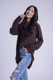 Blusa de manga larga