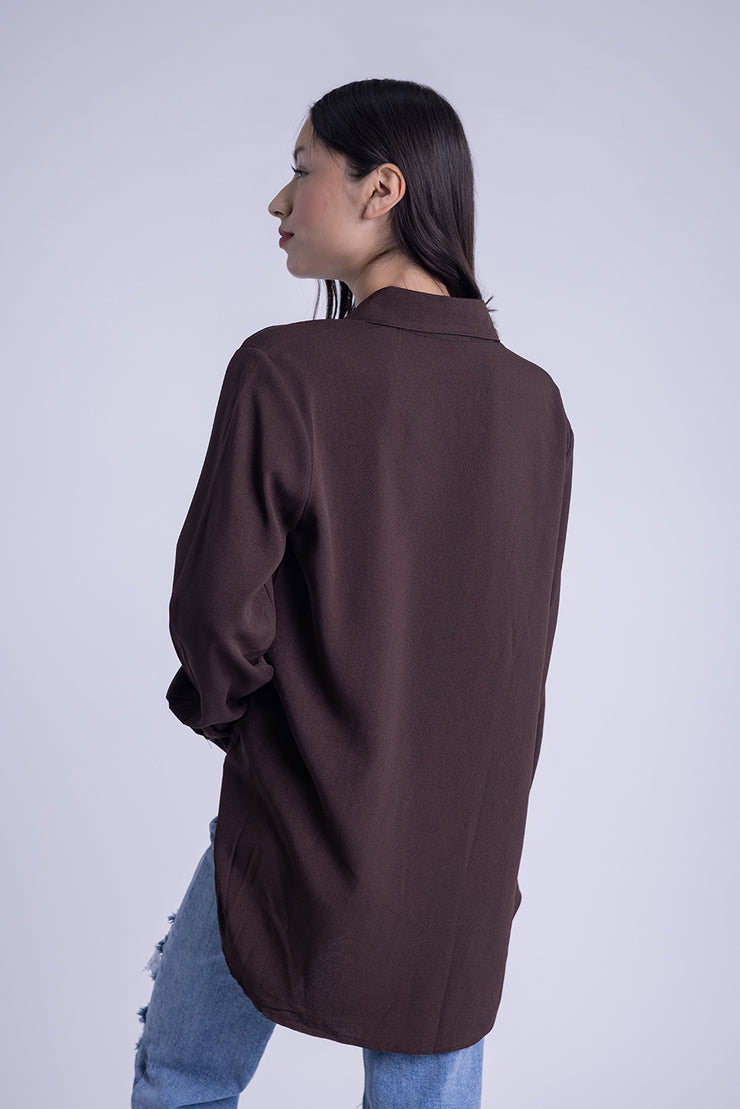 Blusa de manga larga