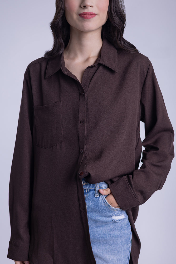 Blusa de manga larga