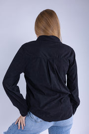 Camisola de pana manga larga