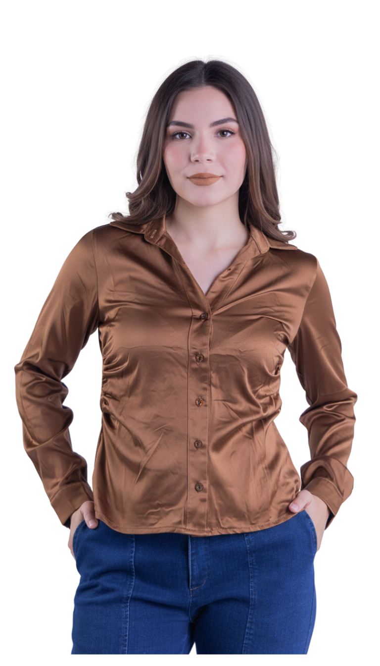 Blusa abotonada con botones