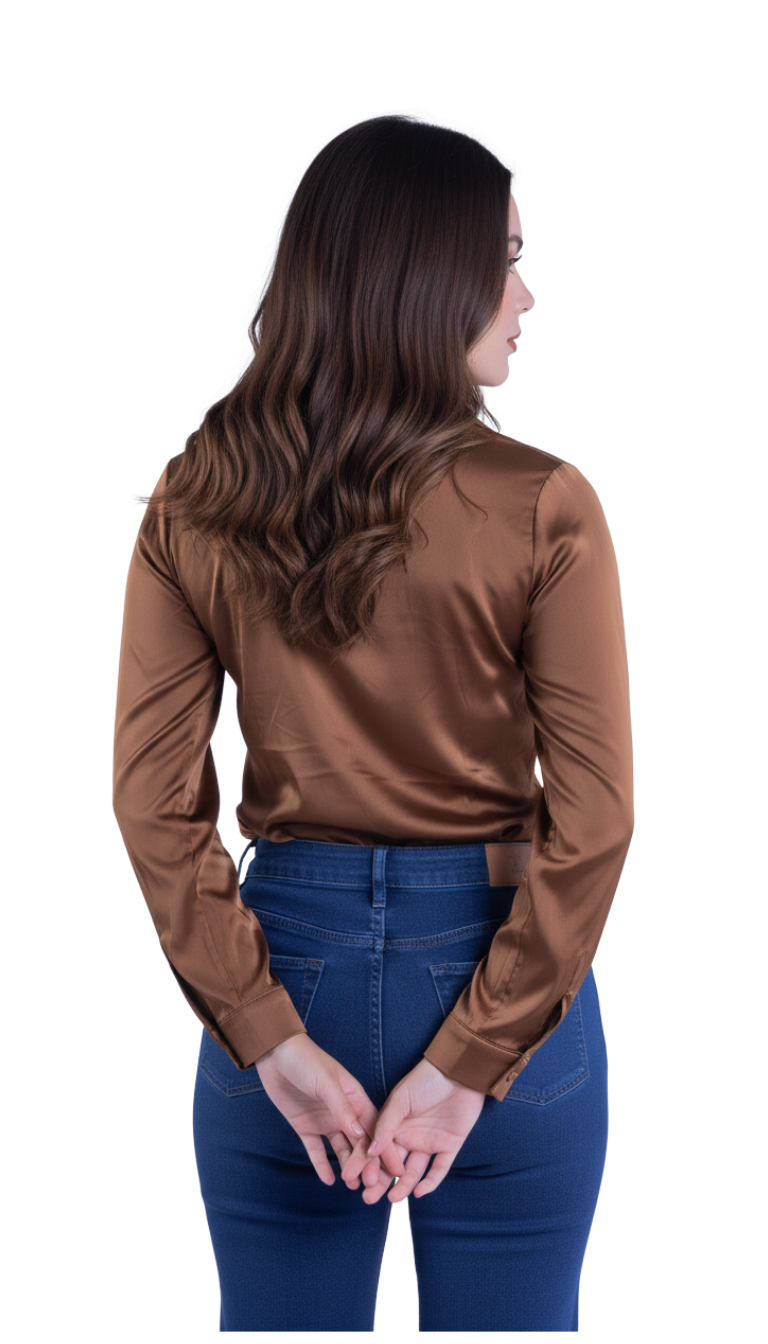 Blusa abotonada con botones