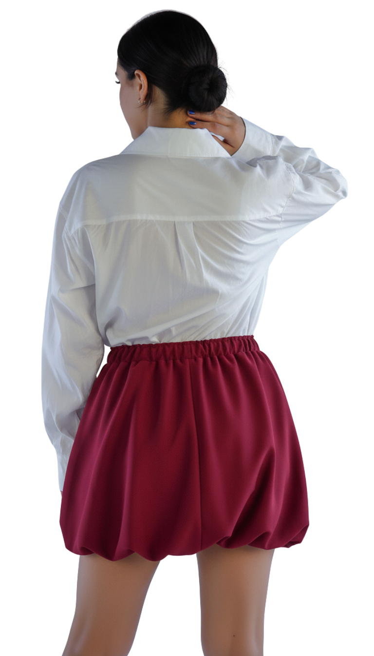 Blusa blanca abotonada tipo camisera blanca