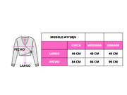 Blusa cruzada con detalla de flecos