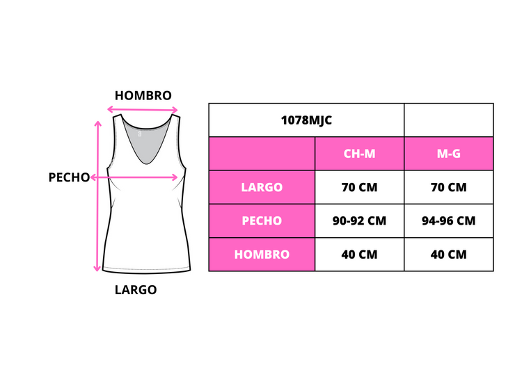 Blusa tipo tank top con aplicaciones
