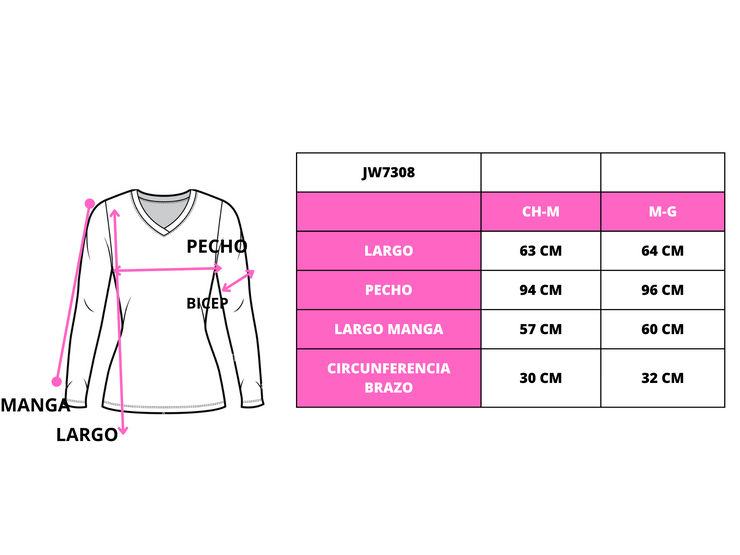 Suéter tipo blusa con cuello en V