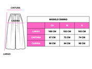 Pantalón acampanado de vestir
