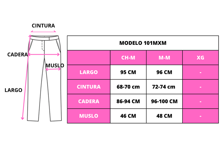 Pantalón con contraste de costuras
