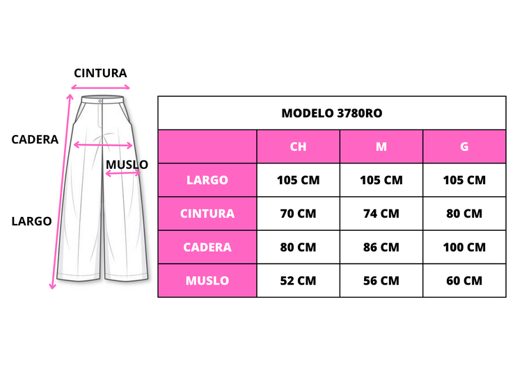 Pantalón de mezclilla tipo palazo
