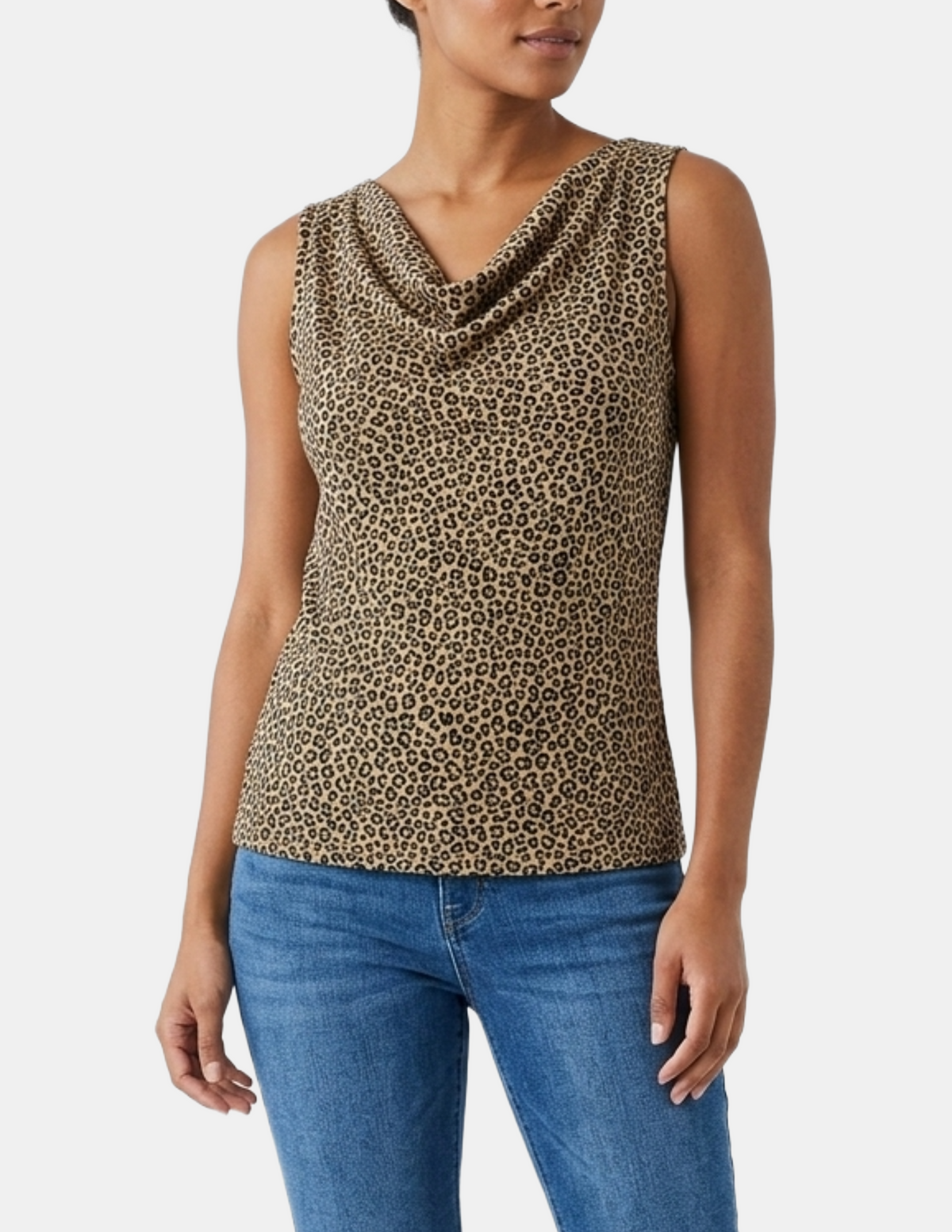 Tank top de animal print