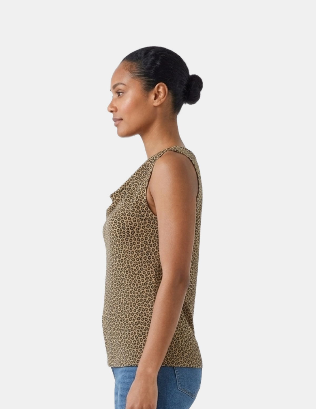 Tank top de animal print