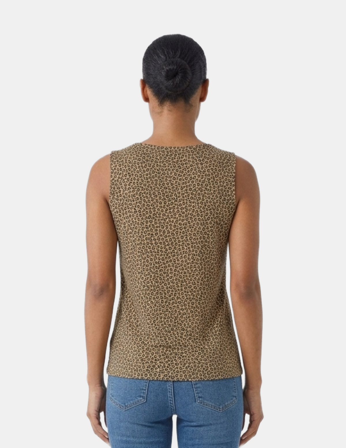 Tank top de animal print