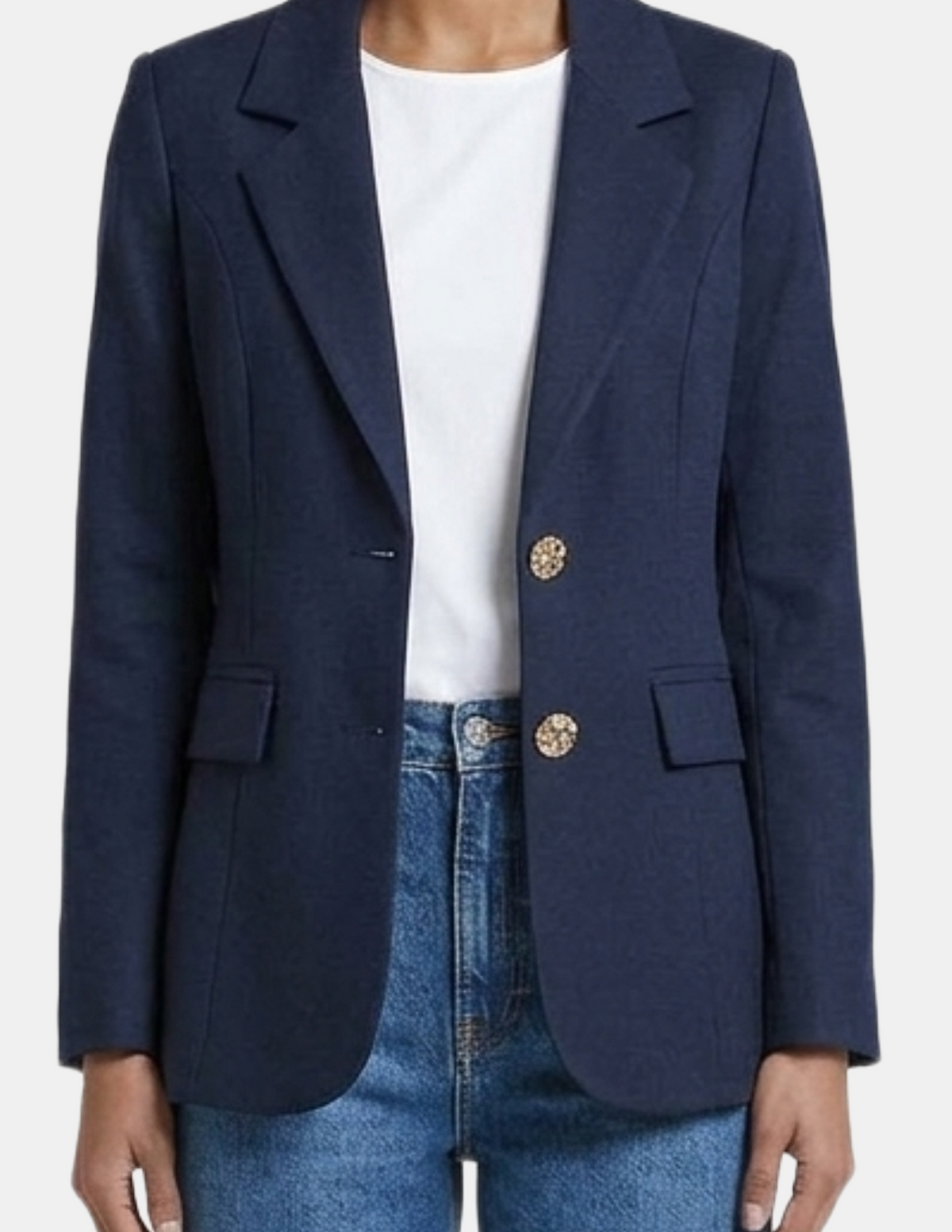 Saco azul de vestir