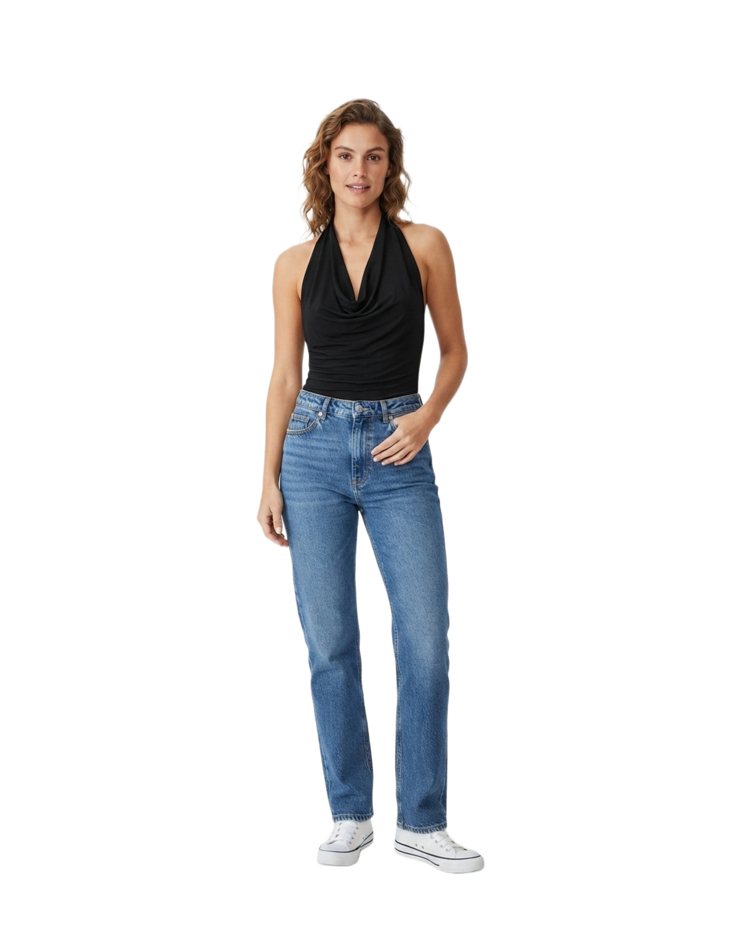 Top estilo halter basico