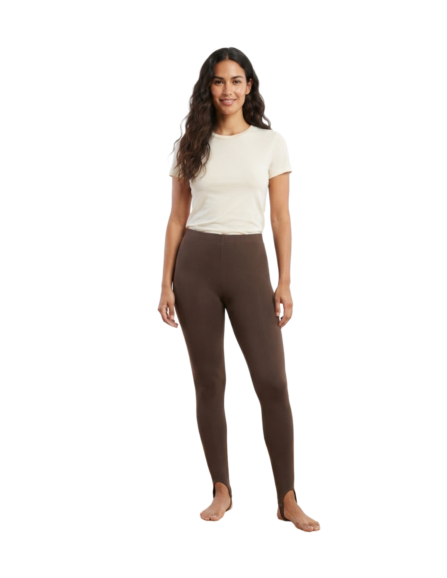 Legging cafes con sujetador en los talones