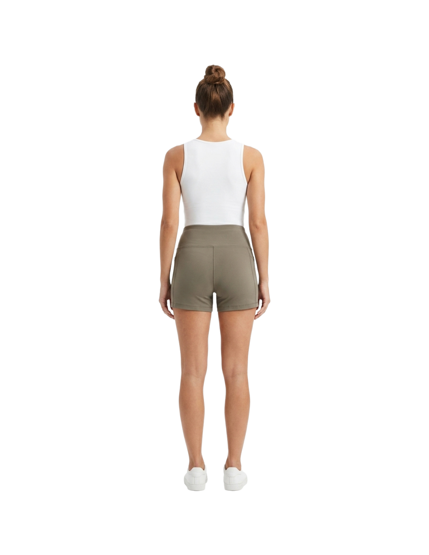 Short cafe sport con bolsas laterales