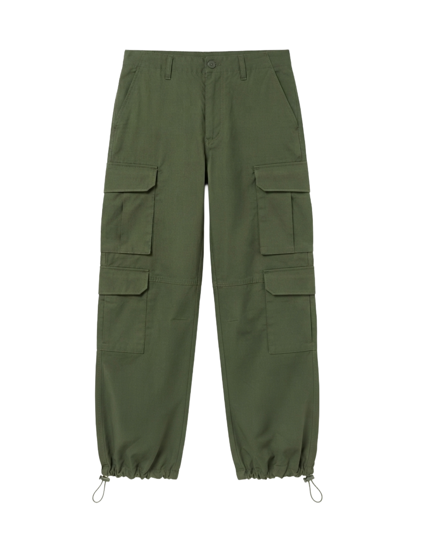 Pantalón estilo cargo verde