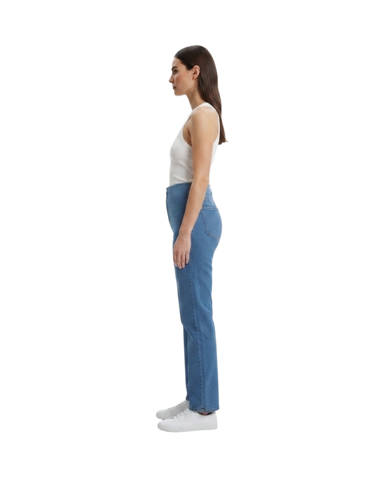 Pantalón de mezclilla corte recto