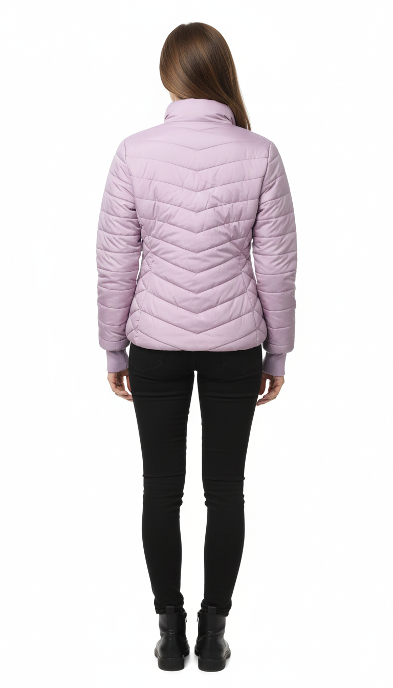 Chamarra capitoneada basica de invierno