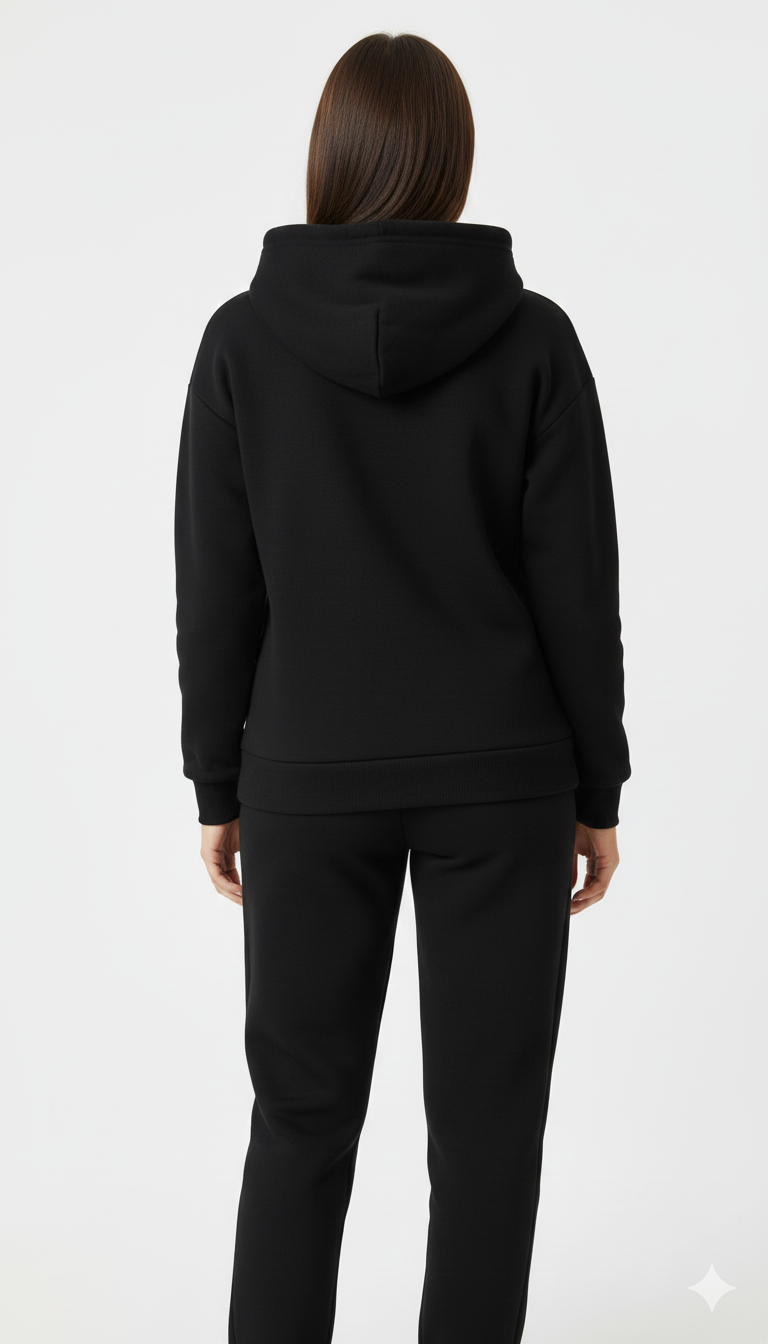 Conjunto negro deportivo calientito basico