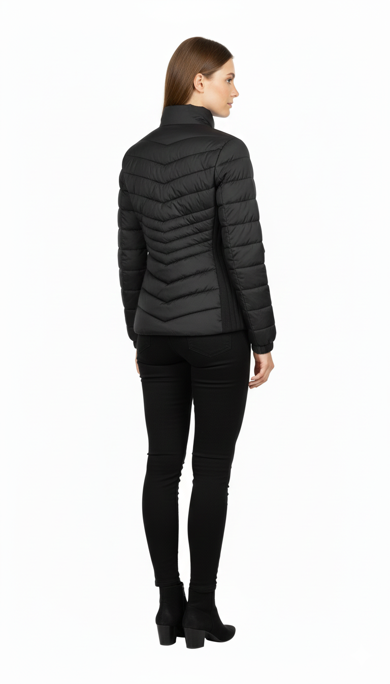 Chamarra capitoneada basica de invierno