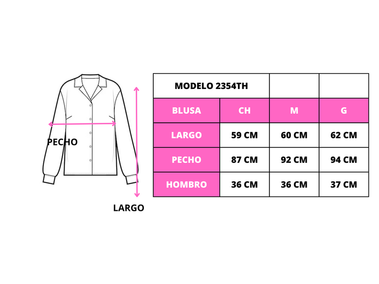 Blusa abotonada