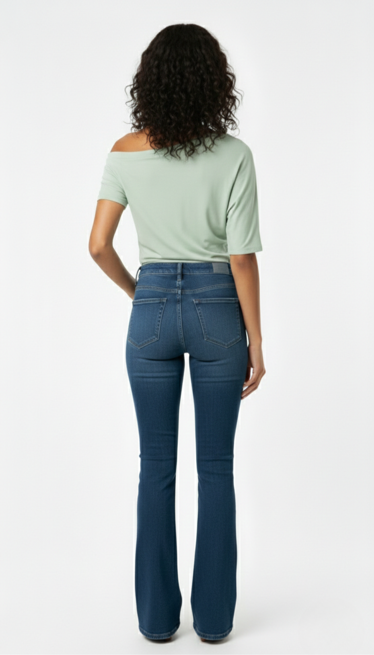 Blusa desigual tipo acqua