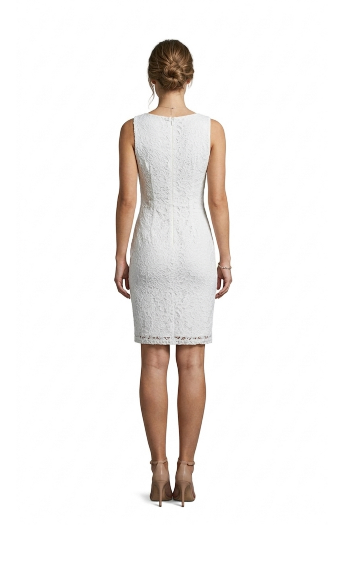 Vestido blanco de encaje