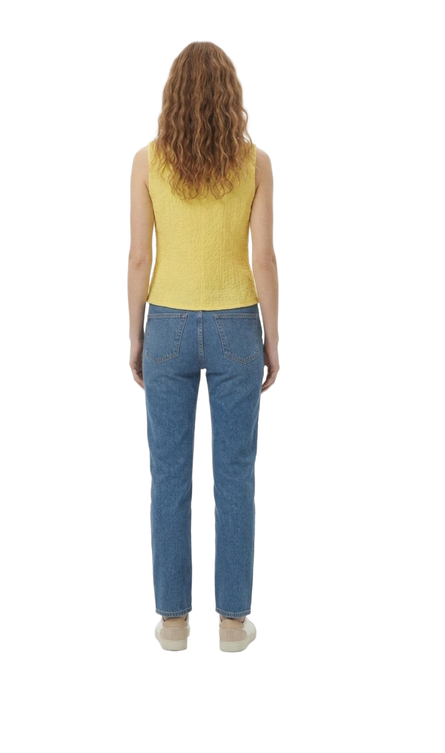 Blusa con detalle de botones metálicos tipo caracol