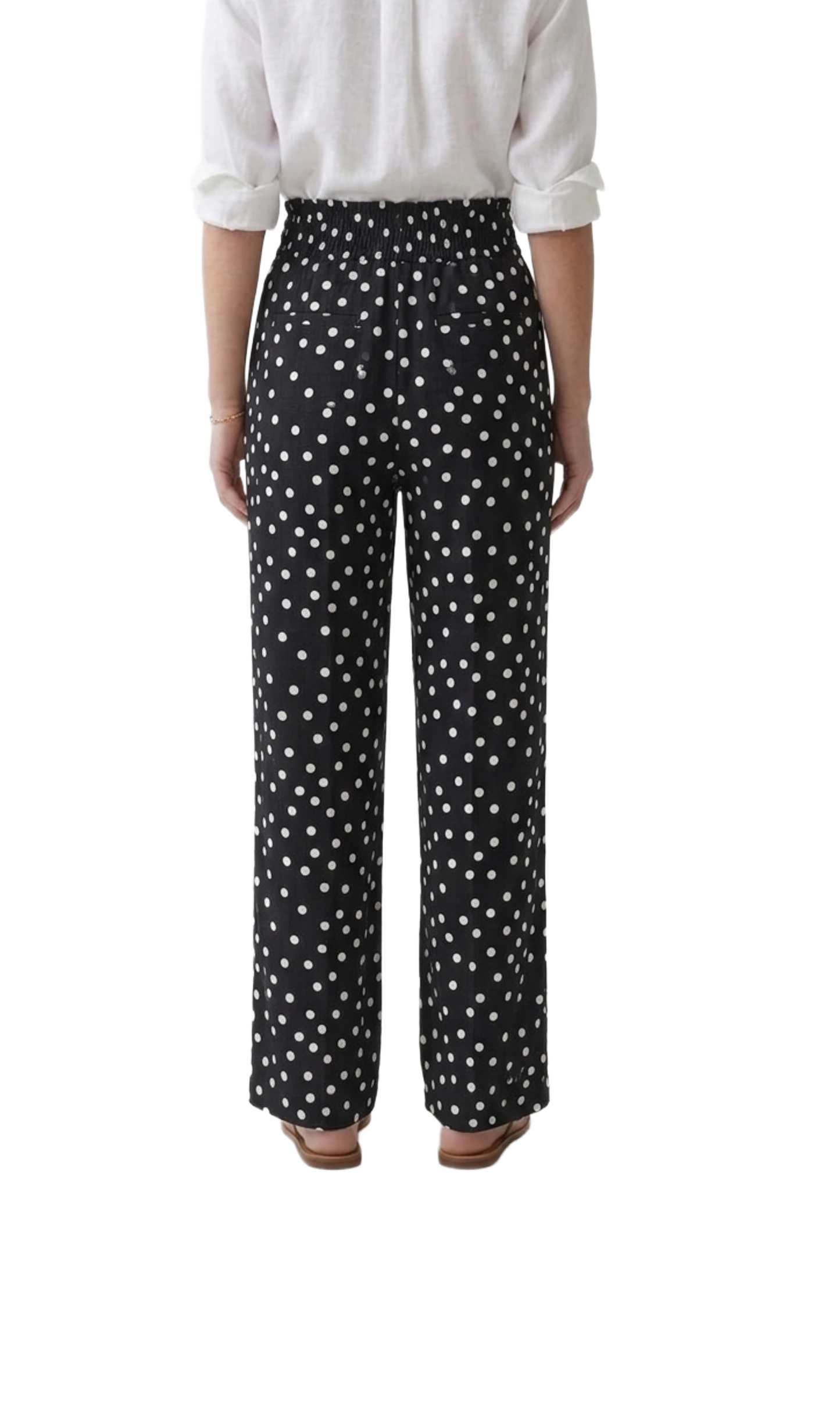 Pantalón veraniego de puntos