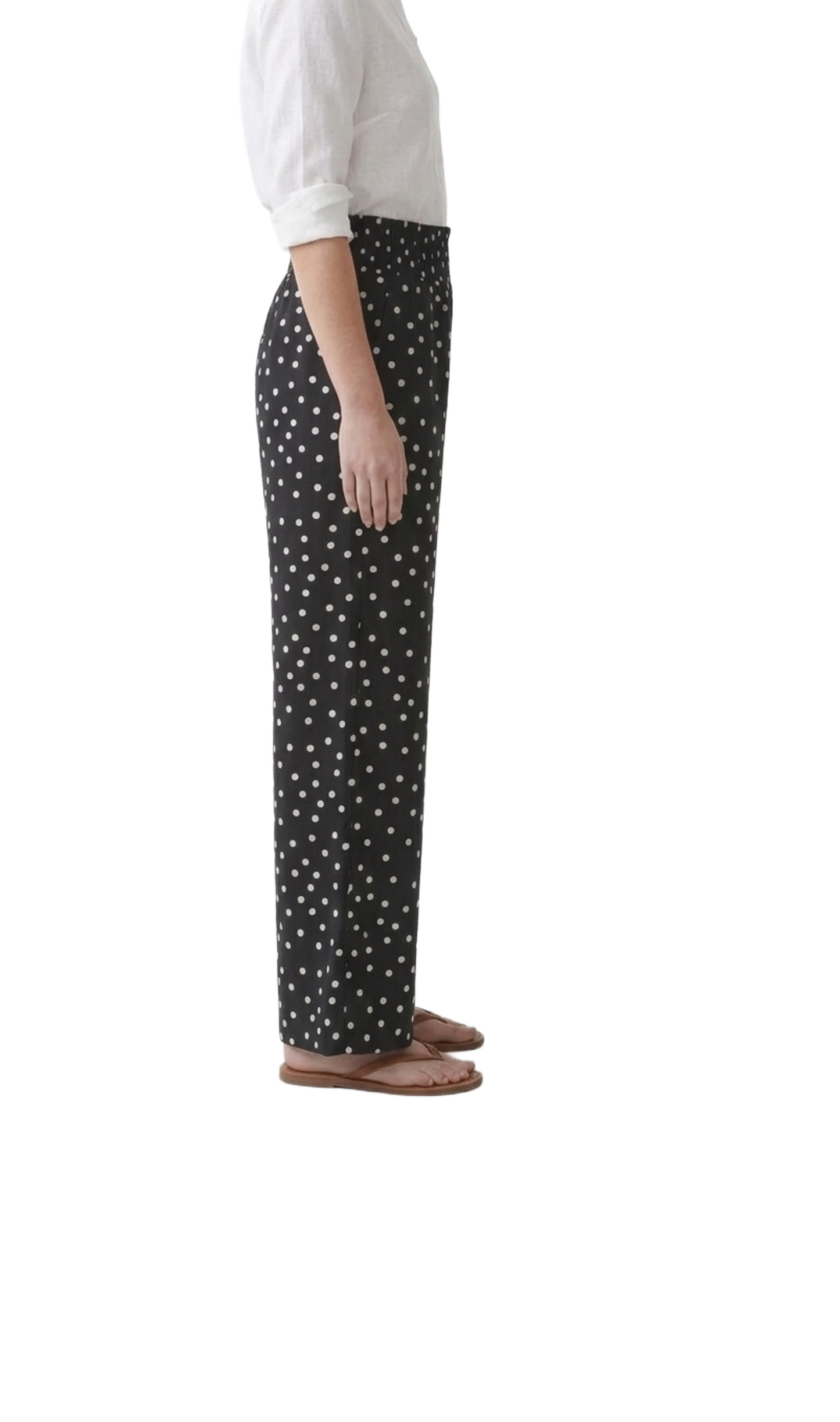 Pantalón veraniego de puntos