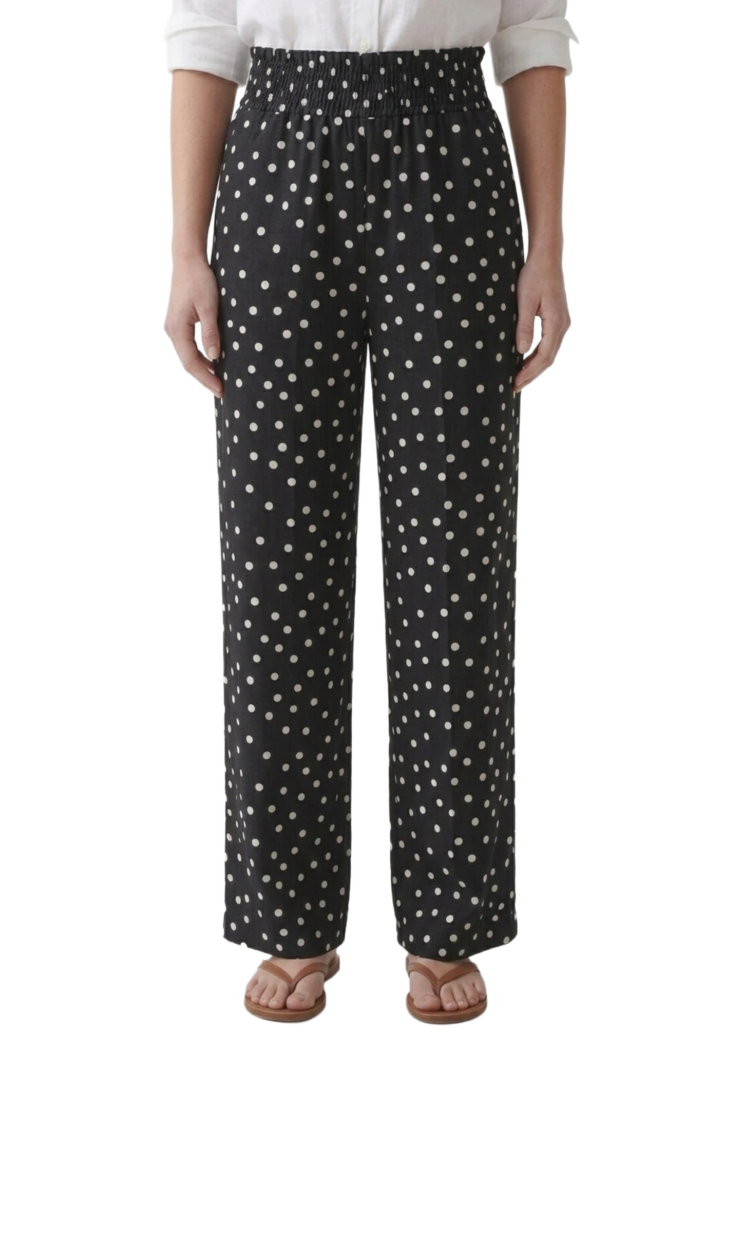 Pantalón veraniego de puntos