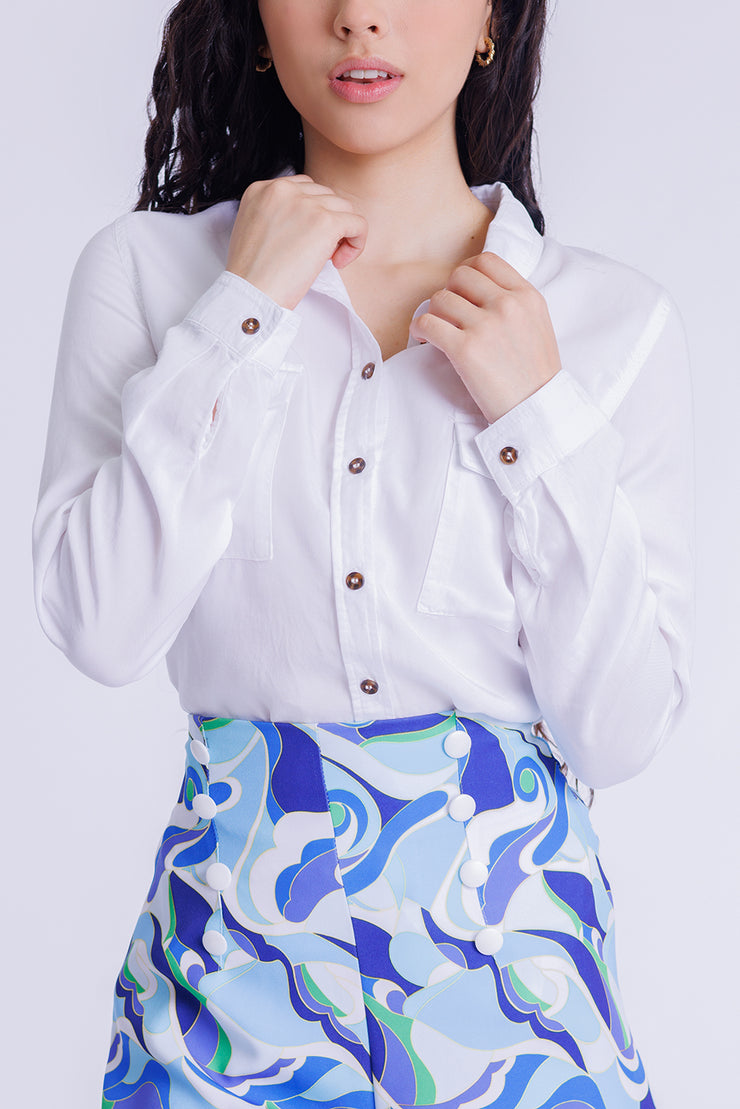 Blusa abotonada