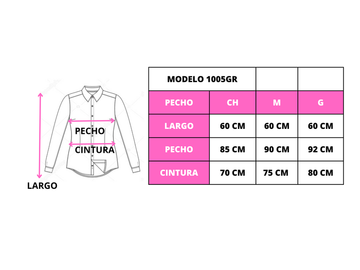 Camisa tipo mezclilla con efecto deslavado